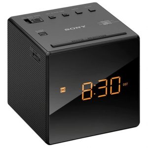 Sony LED Clock Radio - Black