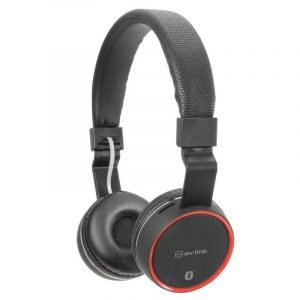 AV Link Bluetooth Headphones Black