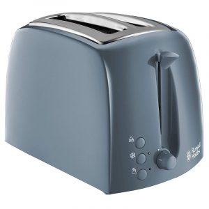 Russell Hobbs Textures 2 Slice Toaster Grey