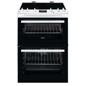 Zanussi 60cm Freestanding Electric Cooker White