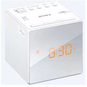 Sony LED Clock Radio - White