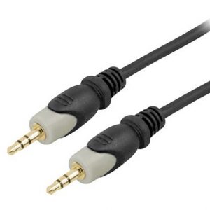 Deltaco 3.5mm Jack to Jack Lead - 3 Mtr