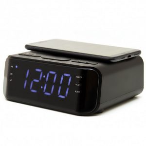 Groov-e Atlas Alarm Clock Radio & Charger