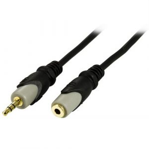 Deltaco 3.5mm Jack Extension Lead - 2Mtr