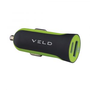 Veld Super-Fast 48W Car Charger | 2 Port | QC | USB-C | VC48DG