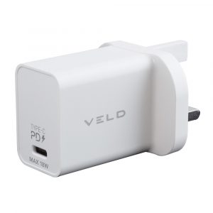 Veld Super-Fast 18W Charger | USB-C | PD | VH18BW