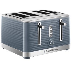 Russell Hobbs Inspire 4 Slice Toaster | Grey | 24383