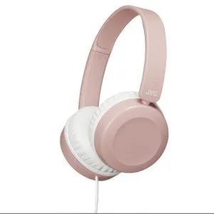 JVC On Ear Wired Headphones Pink HAS31MPE
