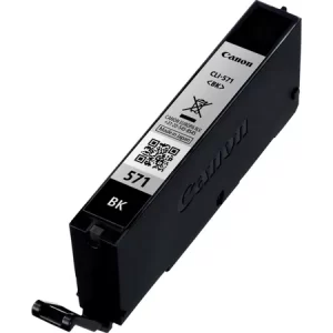 Canon Black Ink Cartridge | Black | CLI-571BK