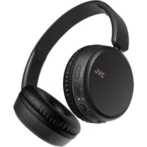 JVC On-ear Bluetooth Headphones Black HA-S36WB 1