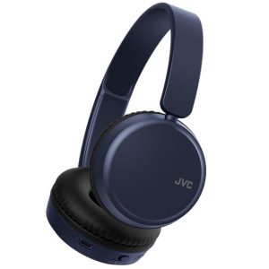 JVC On-ear Bluetooth Headphones Blue HA-S36WA 1