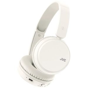 JVC On-ear Bluetooth Headphones White HA-S36WW 1