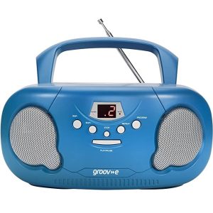 Groov-e Portable CD & Radio | Blue