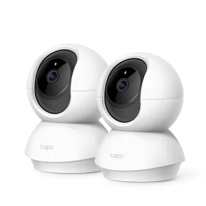 TP-Link Tapo Indoor Security Camera | Pan & Tilt | 2 Pack