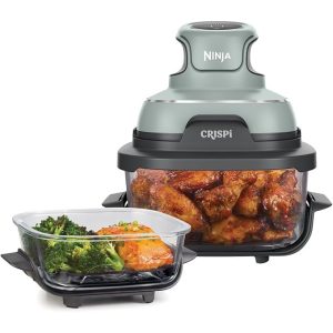 Ninja CRISPi 4-in-1 Portable Glass Air Fryer | FN101UKSG
