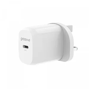 Groove Mains USB Charger | 20W | USB-C | GVMA107WE