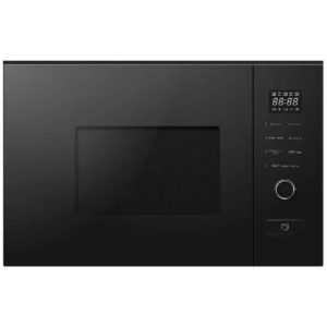 PowerPoint Built-In Microwave | Black Glass | P19820INTBG
