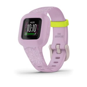 Garmin Vivofit Jr 3 Kids Smartwatch | Lilac Floral | 49-GAR-010-02441-01