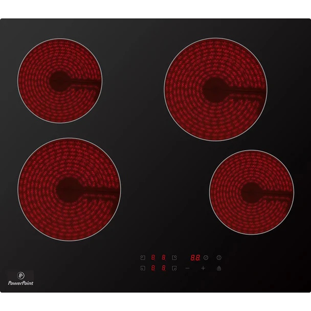 PowerPoint 60cm Ceramic Hob | Touch Control | P154MDTC